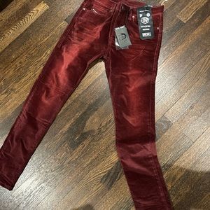 Diesel red jeans brand new with tags